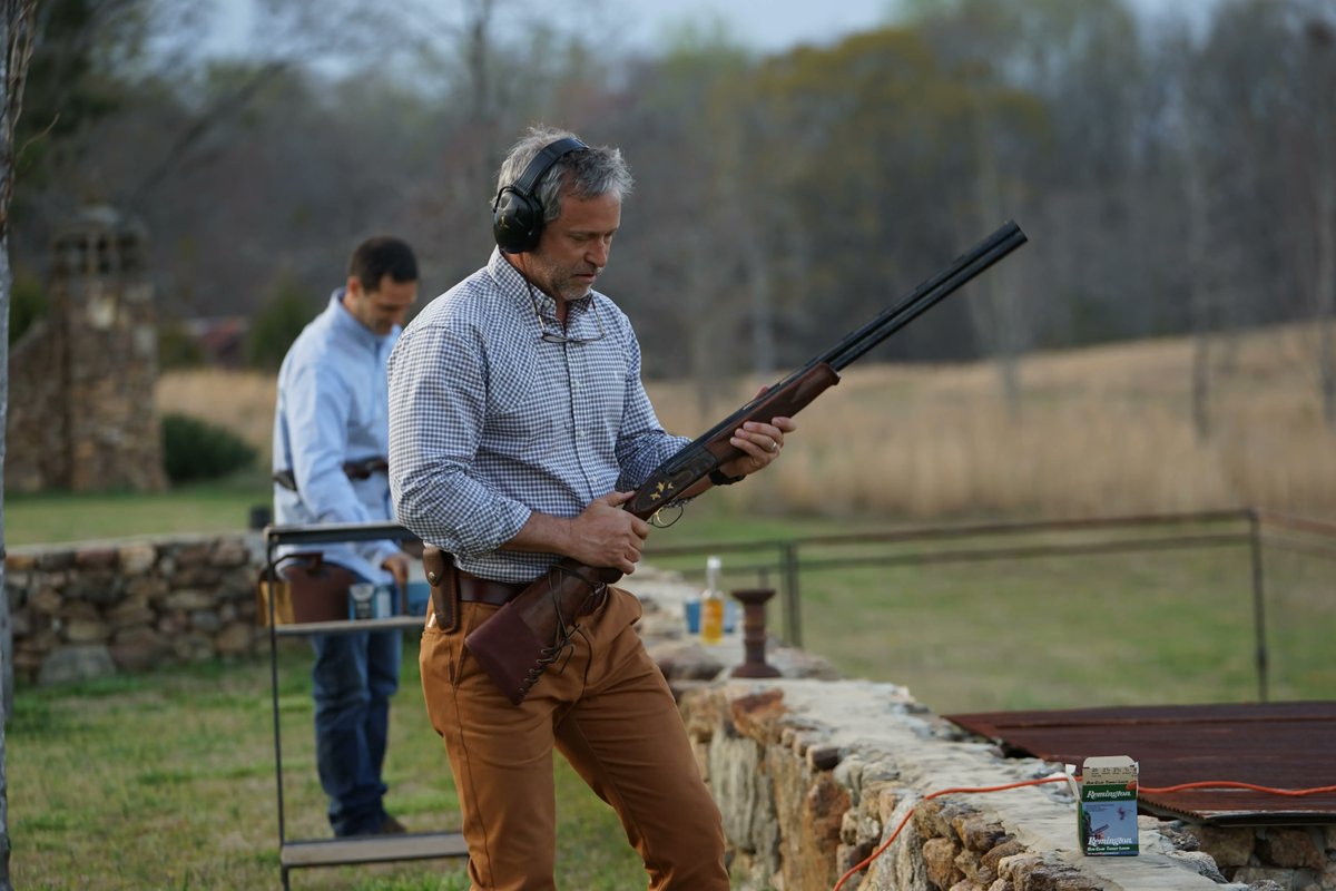 BallandBuck's tweet photo. Always dress to impress when outshooting your friends #clayshooting #ballandbuck https://t.co/3wEFfg0jAd