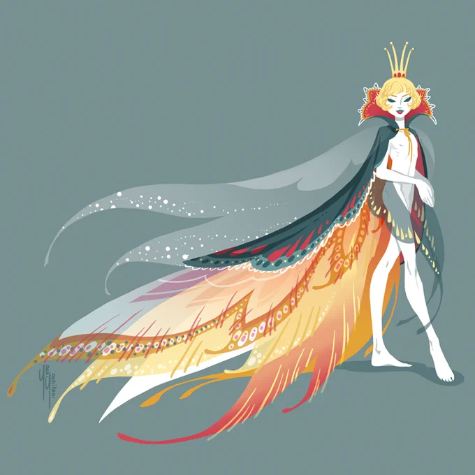 The Fairy Friends love to play with gender expression. It's in their nature to be somewhat mercurial. 
