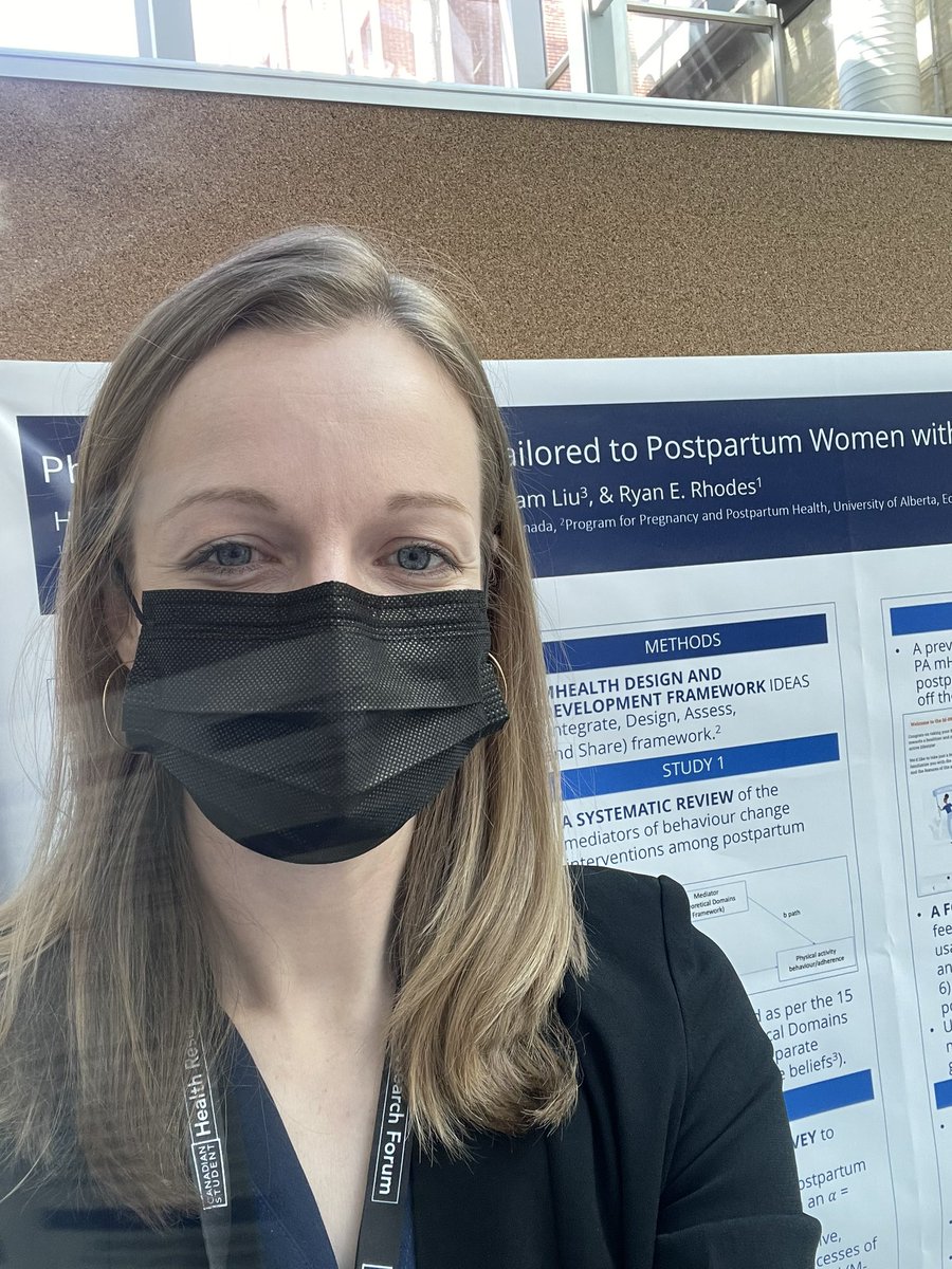 h_hollman's tweet photo. Enjoyed presenting a poster of my upcoming PhD research at the Canadian Student Health Research Forum this morning. Great to meet and learn from PhD students in health research across Canada! #CSHRF https://t.co/NChDA2kVAT