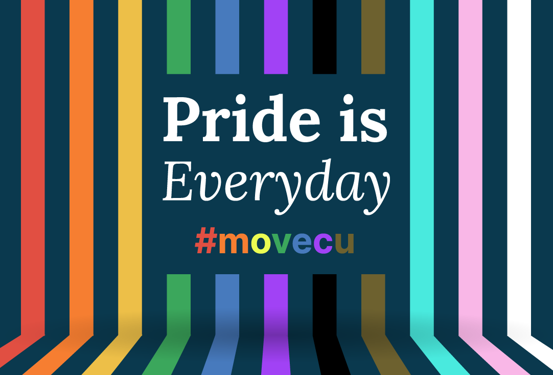 Every day at MoveCU, we believe in fostering a culture of inclusion and compassion for all people - regardless of gender, identity, or orientation. And that #Pride goes well beyond the month of June. Happy Pride Month everyone! 
#creditunionpride #pridemonth #creditunions