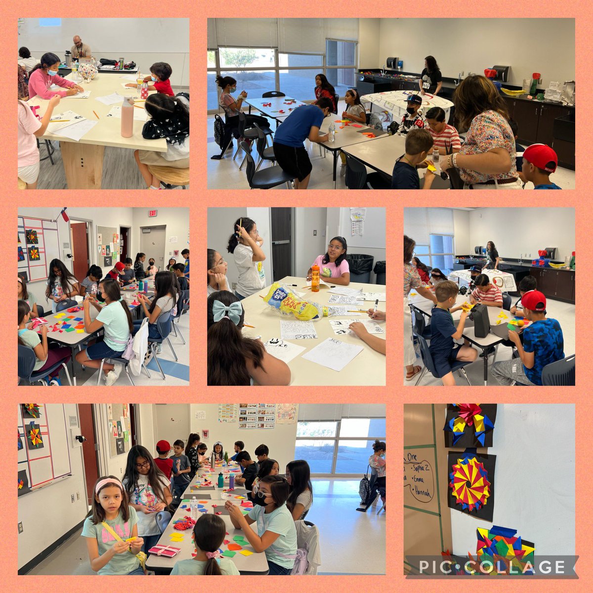 So much creativity and engagement happening during week 2 of #TeamSISD Art camp! #SISDFineArts