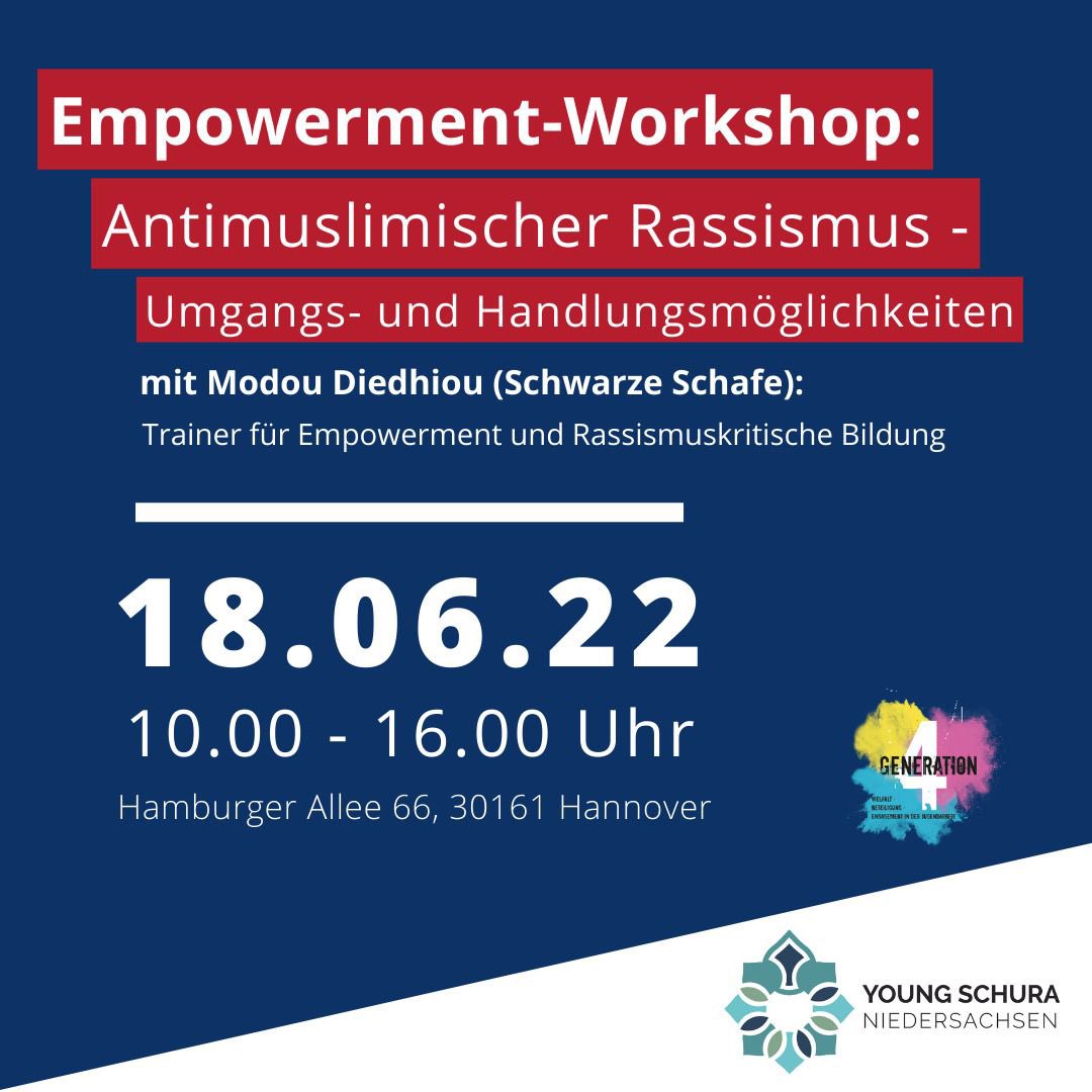 youngschura's tweet photo. Anmeldung per DM! #hannover #rassismus #empowerment https://t.co/3eN6C2PuDO