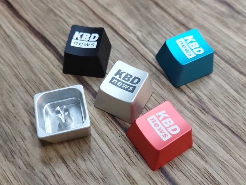 KbdNews's tweet photo. These five are the only https://t.co/S5w3ZVHtMK artisans in existence -- at least for now. Machined aluminum caps by https://t.co/4Y7xEVHw3E. (Thanks!) And this week you can win one of them. Rules to enter the raffle in my latest editorial: https://t.co/miKa5uZRKG https://t.co/QjJrFI1QMY