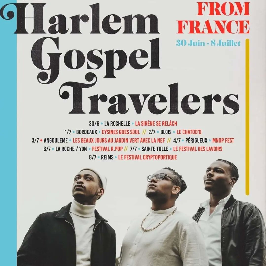 MuseRaymuse's tweet image. Nouveau single pour #harlemGospelTravelers with #ElipeperboyReed "look up" youtu.be/cOUt1qDEHlw
🎟infos billetterie tournée🇫🇷