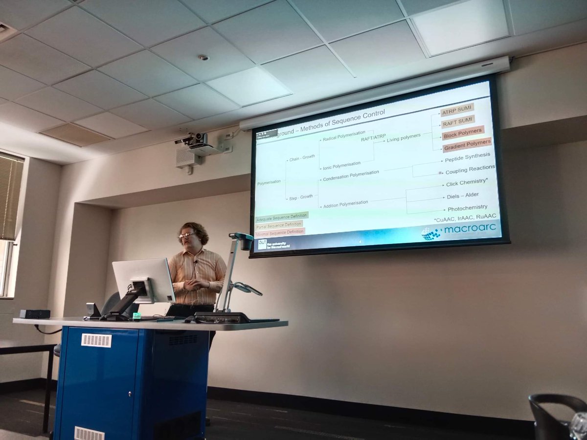 I had a lot of fun giving my first seminar for my honours project proposal! Was an exciting time with @BaileyR12292217, Jess and Ryan
#Chemistry #STEM #qut