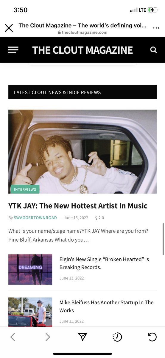 ytk_jay's tweet photo. @thecloutmagazine Thank you 🙏🖤🎵 @yerlabel Another one in the books just a kid from Pine Bluff Arkansas with a dream 💭 and a bright future ahead this is only the beginning 🤧🗣💪🏽 #magazine #thecloutmagazine #sourcemagazine #tiaculverpr #qdotdavispromo #vh #amyhankspr #thisis https://t.co/y4Fs4Vmuop
