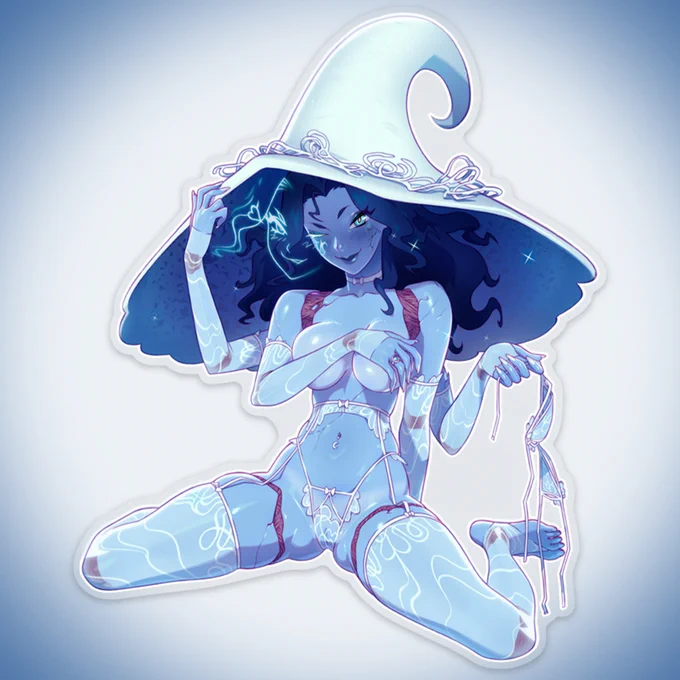 Ranni Sticker is now in the Shibe Ink Store! 🌙💙❄️
https://t.co/tEeolbw3mp 