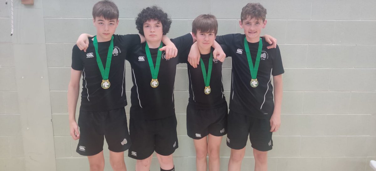 ccbvolleyball's tweet photo. @campbellcollege The U14 Schools' Cup and U13 Schools' Cup were added to our trophy cabinet today. CCB Volleyball has reached the final of every competition we entered in 2021/22. #BelfastWolves @giantleapsports https://t.co/kyDlAF464J