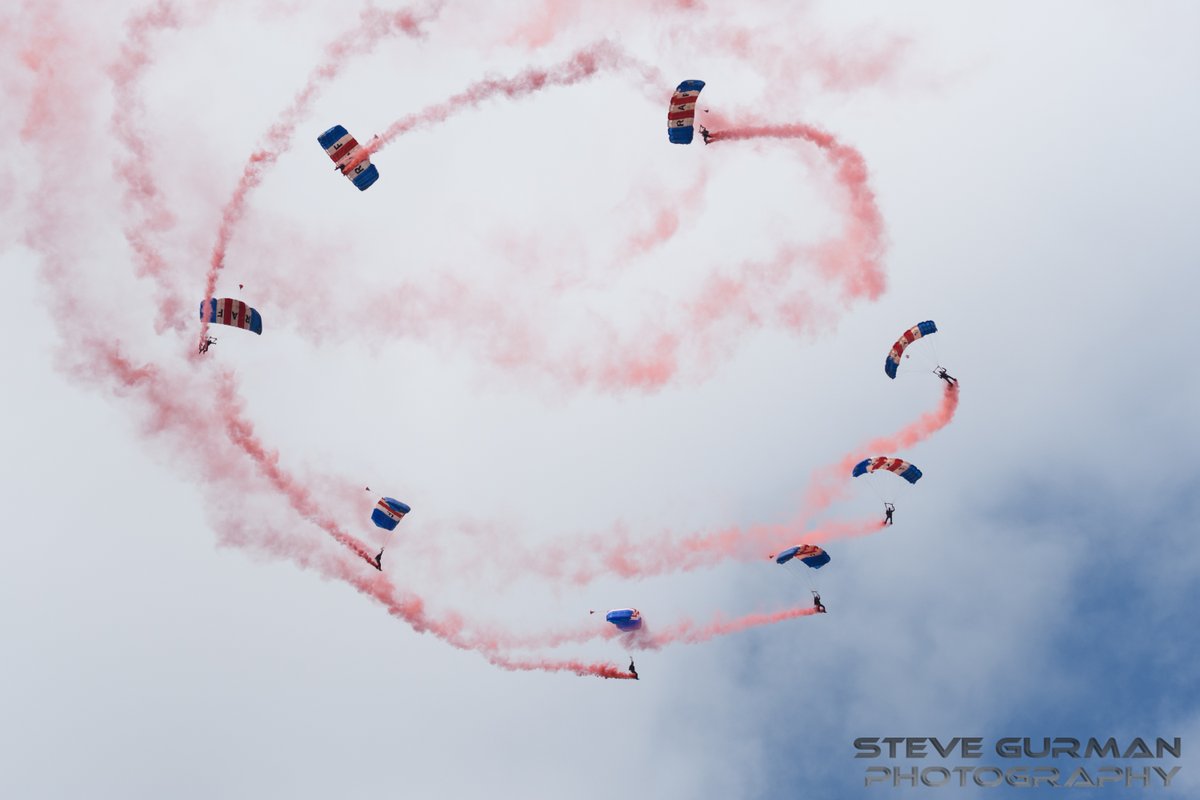 One of the best displays I've seen by the <a href="/RAFFalcons/">RAF Falcons</a>, parachuting into <a href="/cosfordairshow/">RAF Cosford Air Show</a>