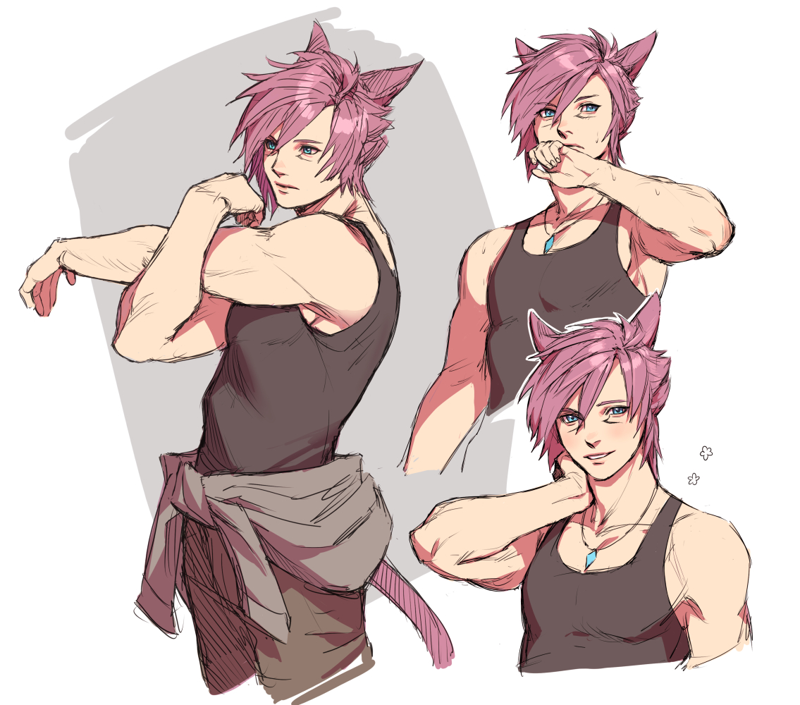 sketched my catboy :D