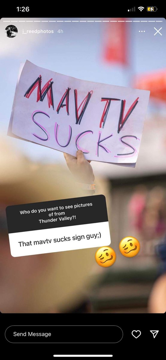 Fajob718's tweet photo. #fuckmavtv @MAVTV  your hole broadcast is garbage https://t.co/7PItw3Nq1l