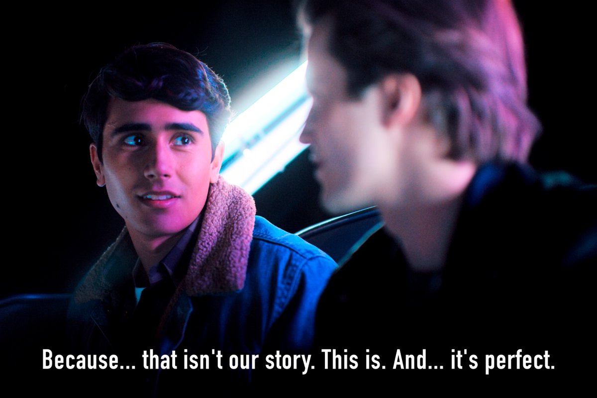 no but by saying that he said that their story is perfect with all ups and downs with every happy moment and every fight they had he said that everything was worth it and led them to that very moment and they'll never let each other ago ever again i'm sure of it #lovevictor