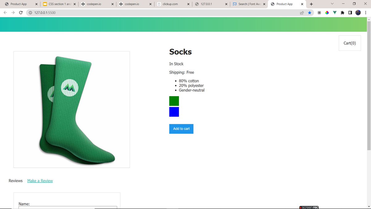 Kennyractural's tweet image. #100DaysOfVue

=&amp;gt; Finshed the project from vue mastery beginner course
=&amp;gt; Learned what an Event Bus is

#100DaysOfCode #100devs #100daysofcoding #100daysofcodechallenge