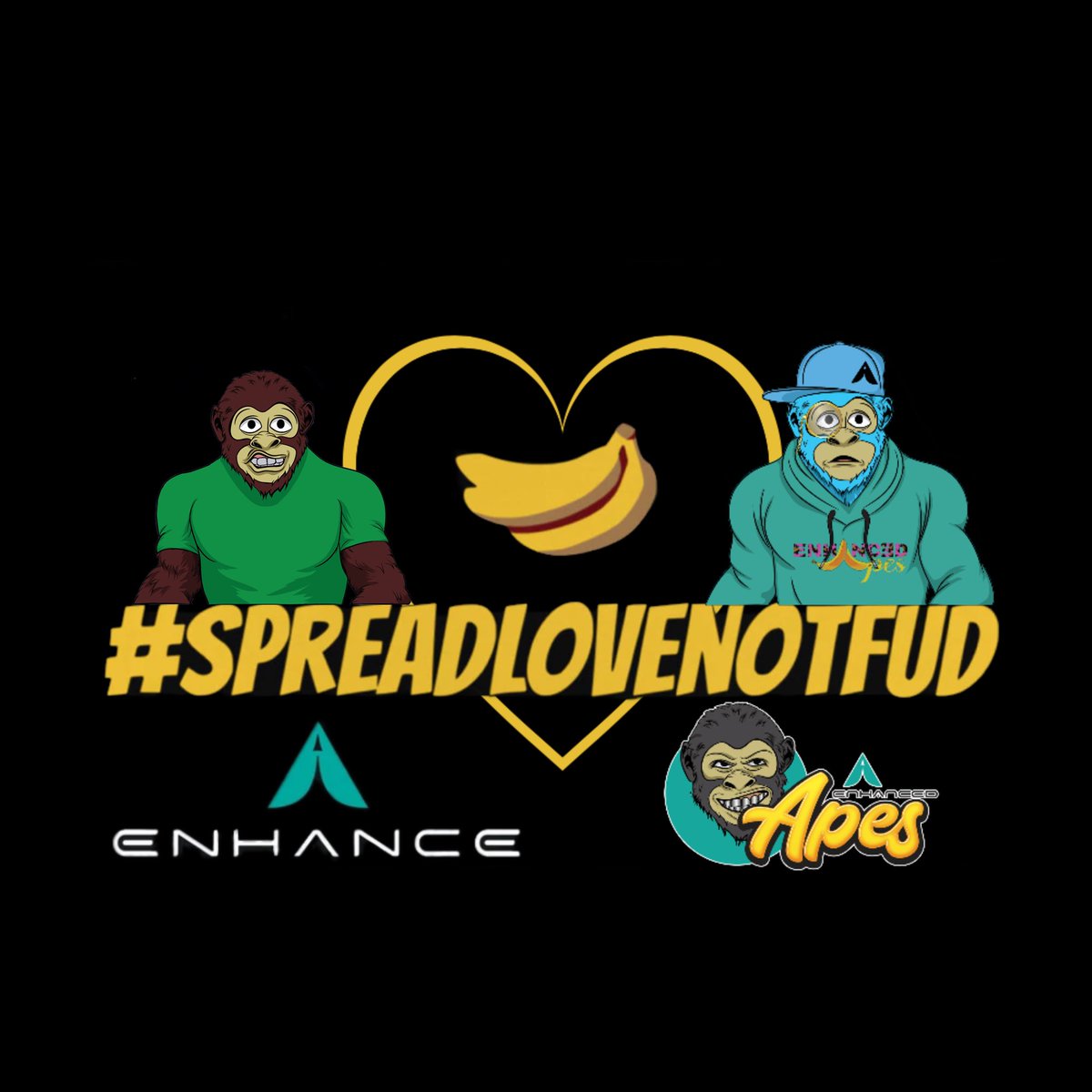 decent_deano's tweet photo. @ProjectLolaNFT @AAPEQueens @apocalypticapes @ENFTBullClub @EnhancedApes @WatcherGuru This is an easy one!!! We support all but don’t get it twisted! #ENHANCEDAPES & #EUNIT & our #ENHANCECOMMUNITY & can’t forget our love and partnership with the #SafemoonArmy.
#ENHANCETOKEN #UTILITY #SPREADLOVENOTFUD #HELLOENHANCE https://t.co/07A5QCpJBx