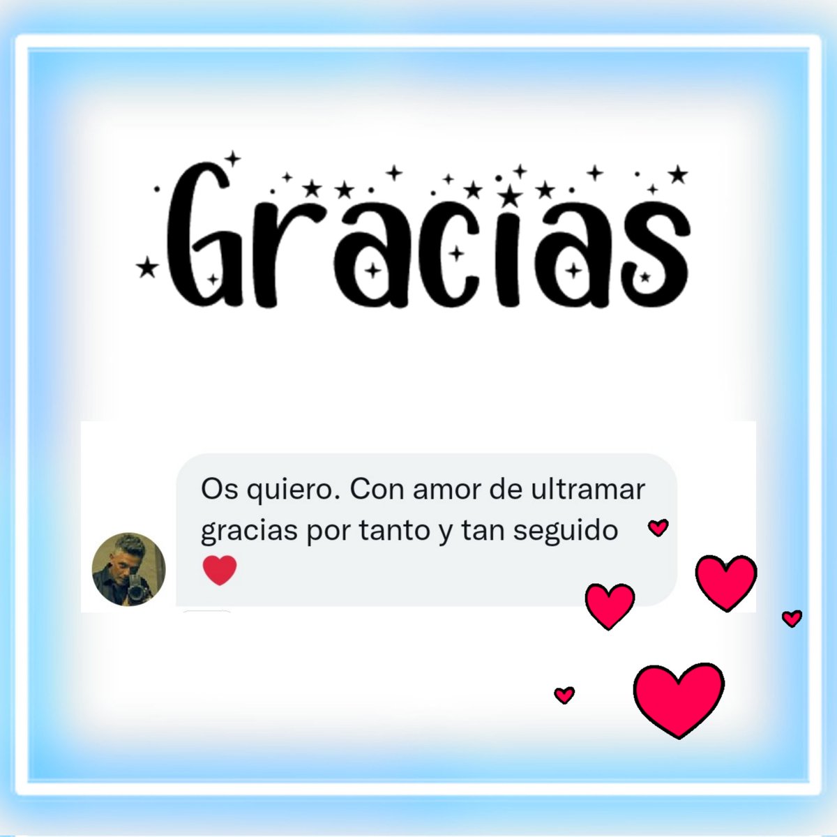 Te amamos <a href="/AlejandroSanz/">Alejandro Sanz</a> 💙💫 gracias por tu cariño, estamos con el corazón que nos explota de amor.

#2años 
#mesumerjouruguay 
#SomosVidasQueSeTocaron
