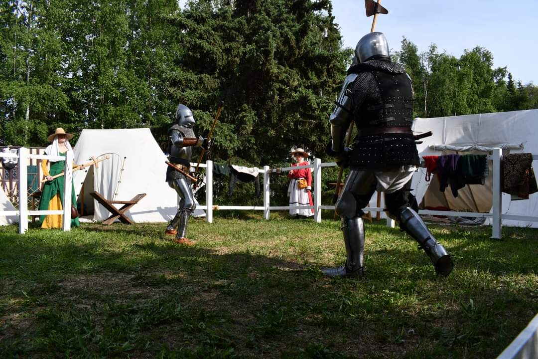 _ArcticKnight_'s tweet photo. Some action shots from one of my harness fights last weekend. We're fighting with Poleaxe. #Hema #harnessfechten #reenactment #14thC #poleaxe https://t.co/HIroDmXXNw