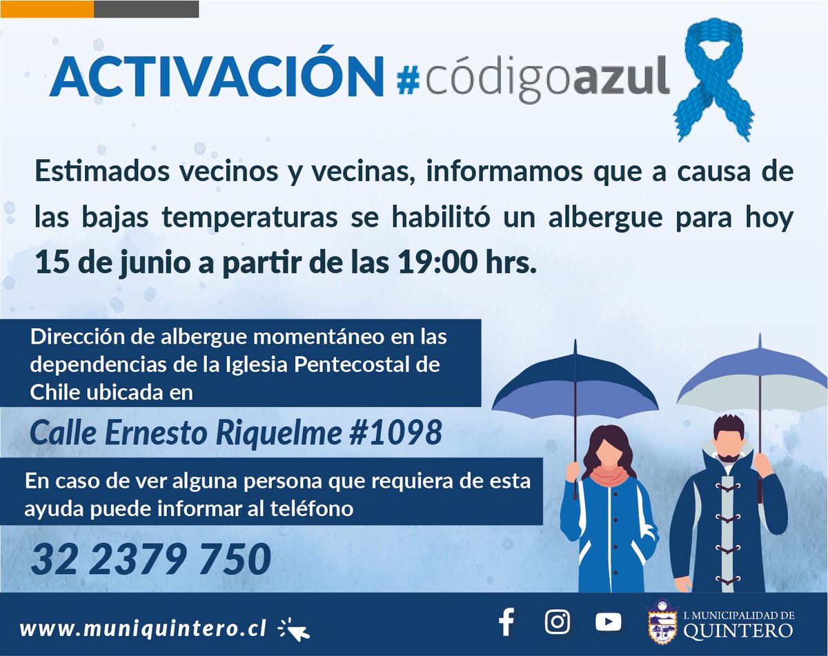 Ilustre Municipalidad de Quintero tweet media