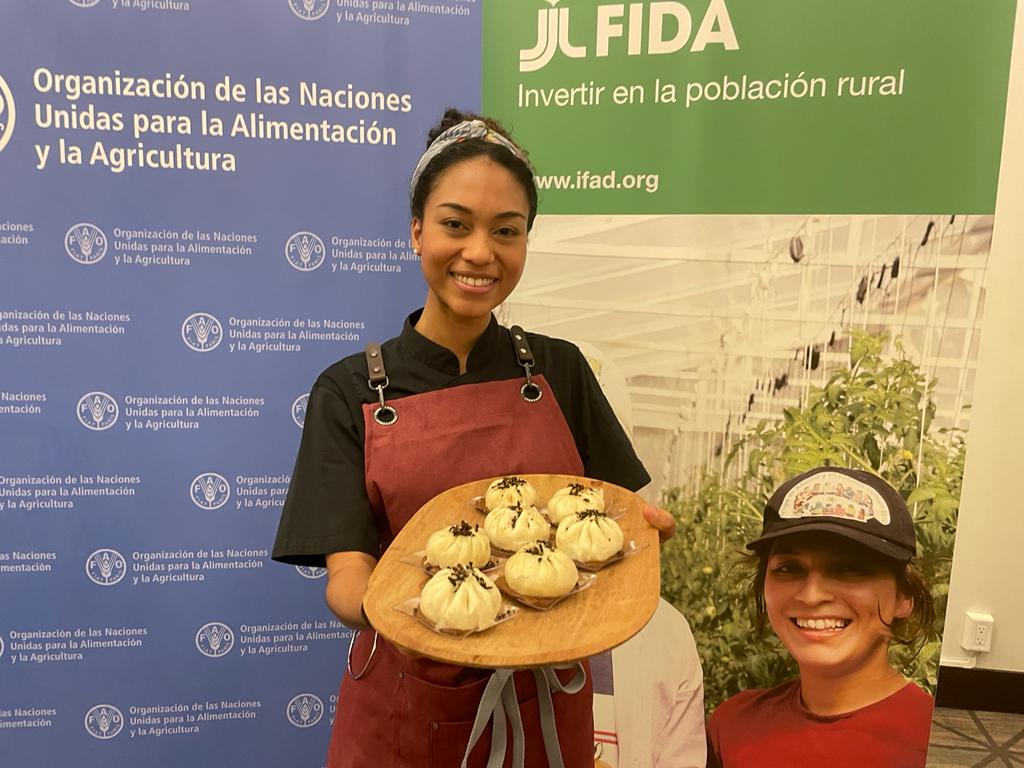 FAOMesoamerica's tweet photo. "El café y el cacao son rubros particularmente importantes para la transformación de los #sistemasagroalimentarios y para una #gastronomíasostenible en Panamá y en Centroamérica": Andrea Pinzón, chef panameña🇵🇦 https://t.co/FdzXFtNOTw