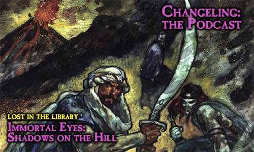 ChangelingCast's tweet photo. Back to the library as we dive into the 2nd Immortal Eyes chronicle book for #ChangelingTheDreaming, Shadows on the Hill...! Herein we get a look at Hawaiʻi as a setting for the first time, and meet the Menehune, Indigenous fae of the island chain. 🌊

https://t.co/mJaj2xlWXc https://t.co/kX70Q6gAul