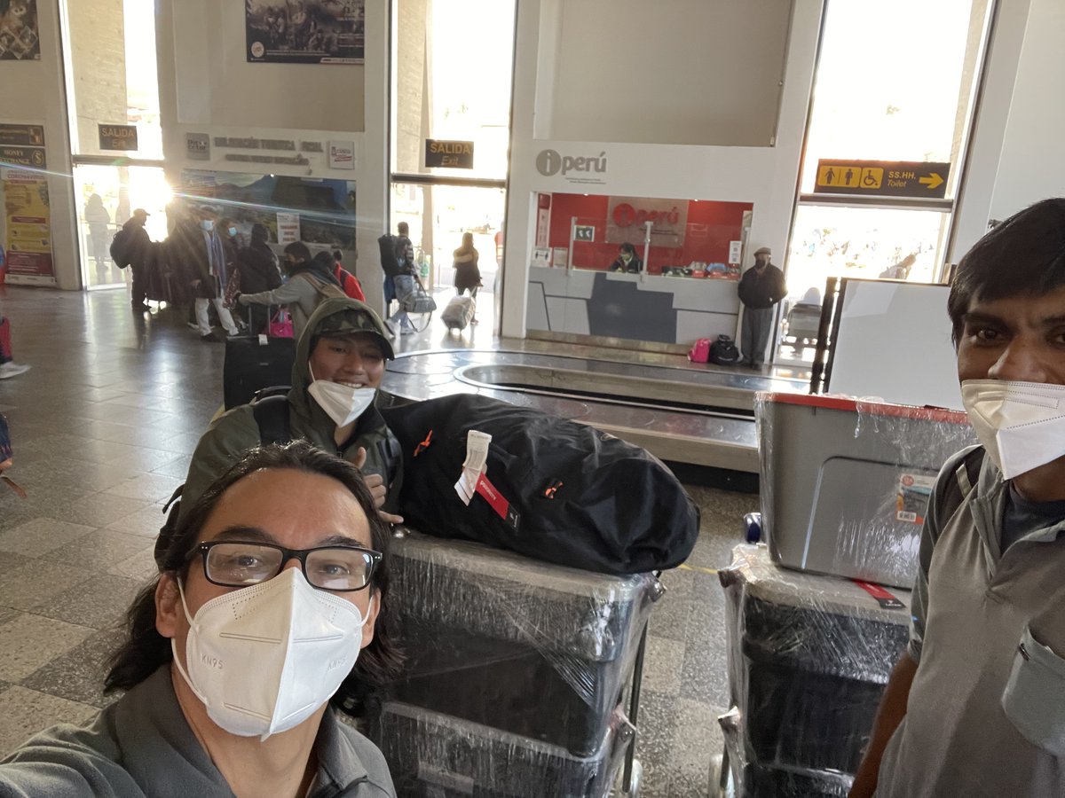 R_LinaresP's tweet photo. Ready for our 5th #Biodiversity #Monitoring expedition in the Machiguenga Comunal Reserve. Arrived safely in Cusco 🇵🇪, onwards to #Quillabamba for a meeting with @SERNANP & now in #Kiteni ready for 2 weeks studying #aquatic & #terrestrial montane #forest organisms #Peru_BMAP https://t.co/ZnJ25vxCXU