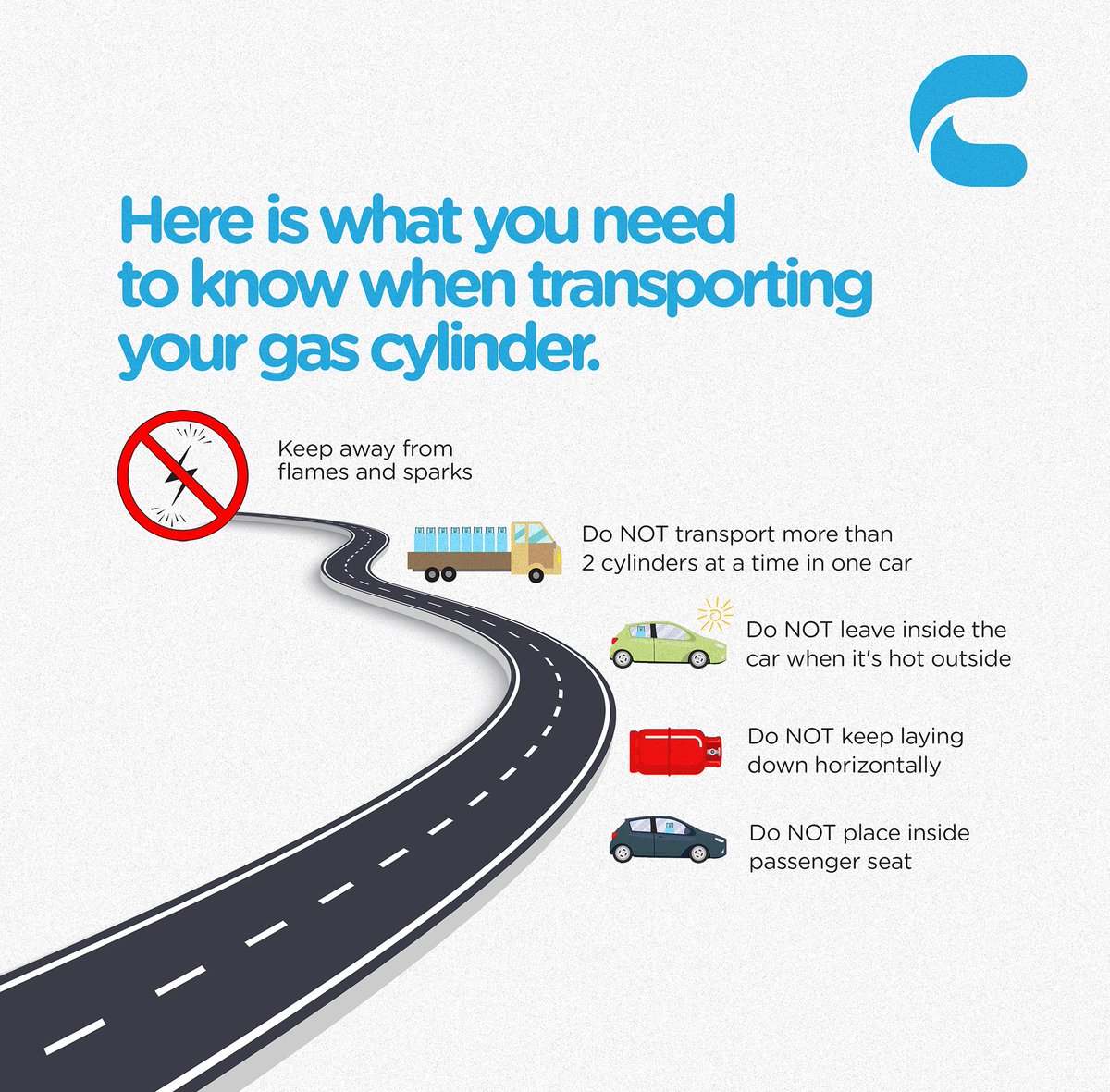 Mbahdeyforyou's tweet photo. Few safety precautions to observe when transporting your gas cylinders ⛑

Save yourself the stress when you order from Cydene Express app.

Download now - https://t.co/XzRX8VFDSp

#CydeneExpress https://t.co/UfqhxKUB6D