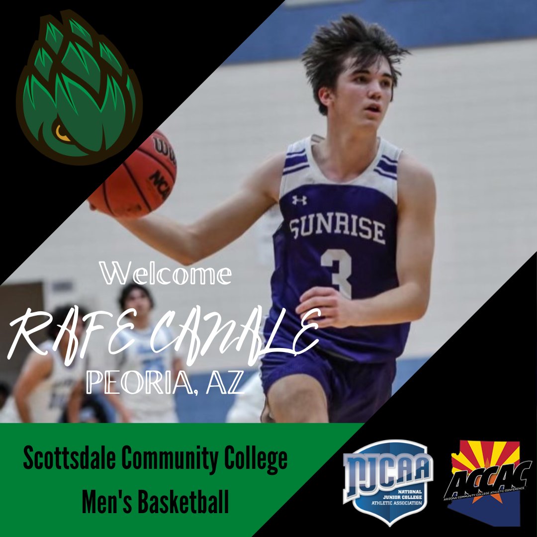 Welcome incoming Freshman Rafe Canale from Sunrise Mountain High School and is from Peoria, AZ!!! #GoChokes