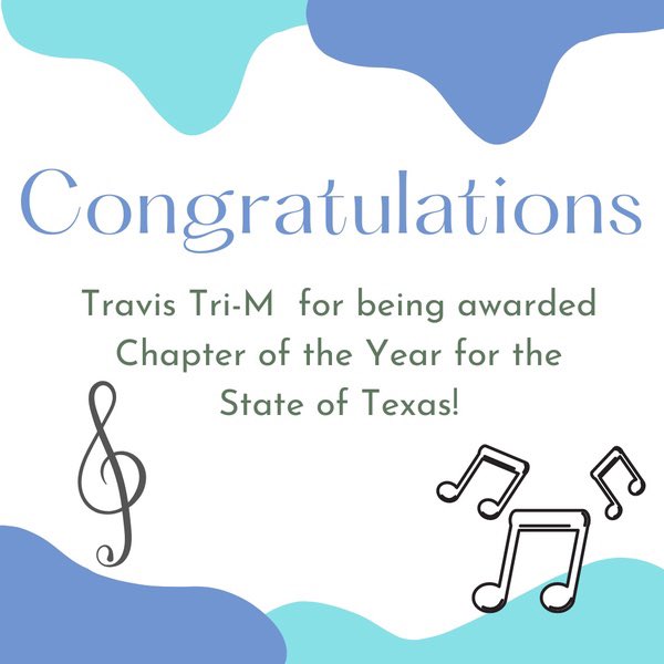 Way to go Travis Tri-M students!!  <a href="/THS_Tigers/">Travis High School</a> <a href="/TravisTigerBand/">TravisTigerBand</a> <a href="/thsorchestra/">THS Orchestra</a> <a href="/travis_choir/">Travis HS Tiger Choir 🎤🎶</a>