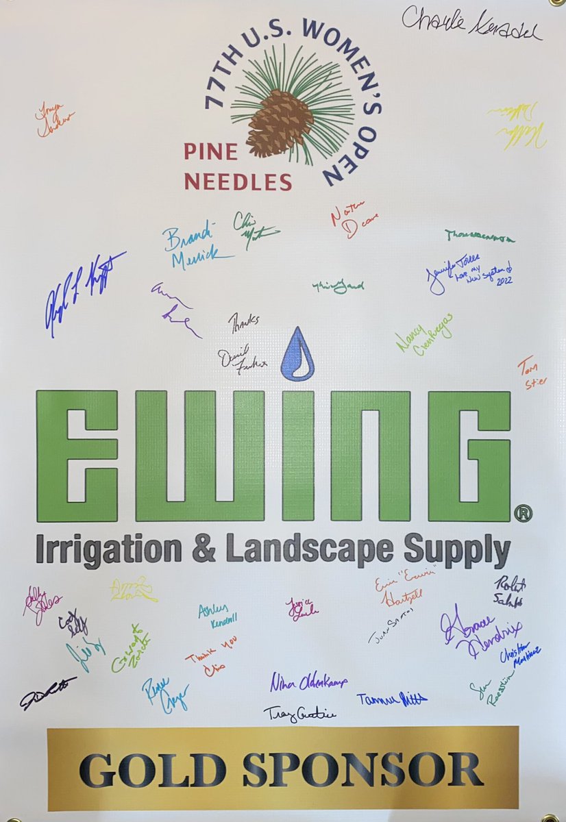 Steven Dockery (@sdockery24) on Twitter photo The last few weeks has been a whirlwind. Just want to archive this for the future. Thankful to be a part of a AWESOME company @EwingIrrigation and blessed to work with <a href="/womeninturfteam/">Women in Turf Team</a> and look forward to the future! <a href="/PineNeedlesGolf/">Pine Needles, Mid Pines & Southern Pines Golf Club</a> was a phenomenal host for the <a href="/uswomensopen/">U.S. Women's Open</a> The last few weeks has been a whirlwind. Just want to archive this for the future. Thankful to be a part of a AWESOME company @EwingIrrigation and blessed to work with <a href="/womeninturfteam/">Women in Turf Team</a> and look forward to the future! <a href="/PineNeedlesGolf/">Pine Needles, Mid Pines & Southern Pines Golf Club</a> was a phenomenal host for the <a href="/uswomensopen/">U.S. Women's Open</a>