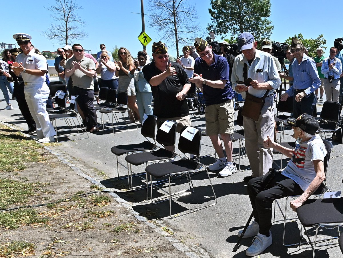 We were proud to help out at yesterday’s Kearsarge Memorial rededication, providing chairs, helping with set up, &amp; providing water on a hot day. And we’re thrilled to have a refurbished memorial to honor the service of US naval veterans.