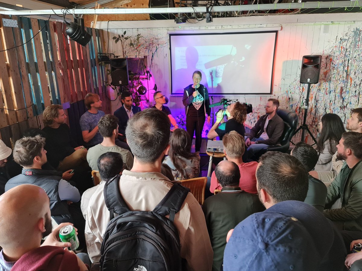 LenklaH's tweet photo. Thank you for a wonderful evening @cphethereum community! We had the best guests, vibes, and full house - perfect occasion to talk DAOs in practice ❤️‍🔥 ❤️‍🔥 ❤️‍🔥 
We hope that you brought home some cool insights and experiences. Til next time! 🤗
https://t.co/FjEPlH7tDh https://t.co/q7TWDzhIWb
