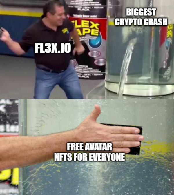 fl3x_io's tweet photo. FLΞX is free for all to play - no experience in crypto is needed to play and earn rewards 😍
In-game avatar NFTs will be given out for free for players to access the #FL3X metaverse.
Comment 💪 if you can't wait to try it out! https://t.co/gYZw0gyLog