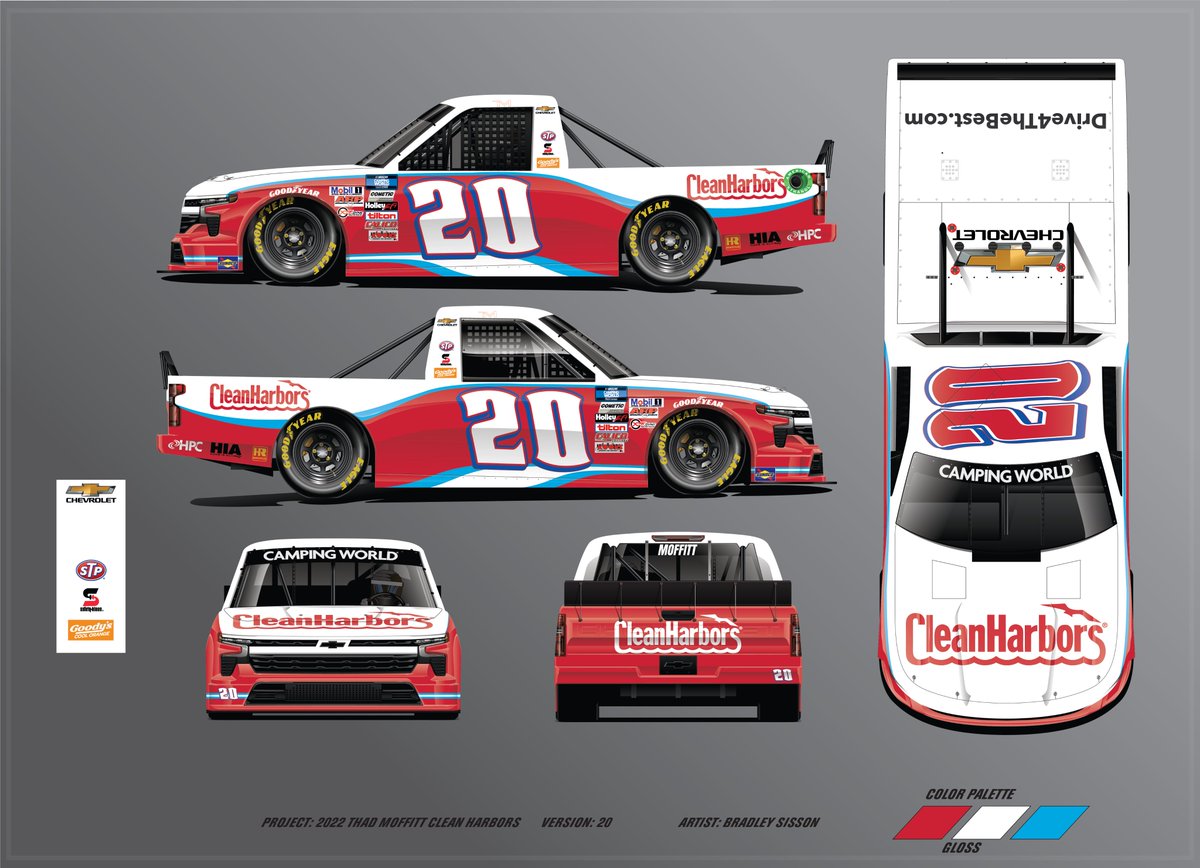 youngsmtrsports's tweet photo. .@ThadMoffitt to the No. 20 Truck at @knoxvilleraces
with support from @CleanHarbors 👊
https://t.co/JhdbvzHCxk
#NASCAR #CleanHarbors150 https://t.co/2gjk0dYakp