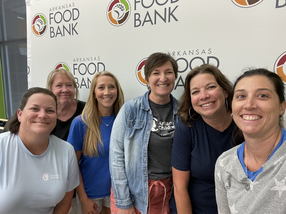 Leadership team building day with these amazing ladies who serve so gracefully. Thank you for volunteering your time at the Arkansas Food Bank and spending time in a group retreat to continue bettering yourself and your teams.