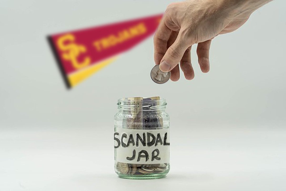 SackofTroy's tweet photo. USC Forced to Put Dollar in Scandal Jar

https://t.co/Us53WliRq3 https://t.co/DK1j0Ux8qx