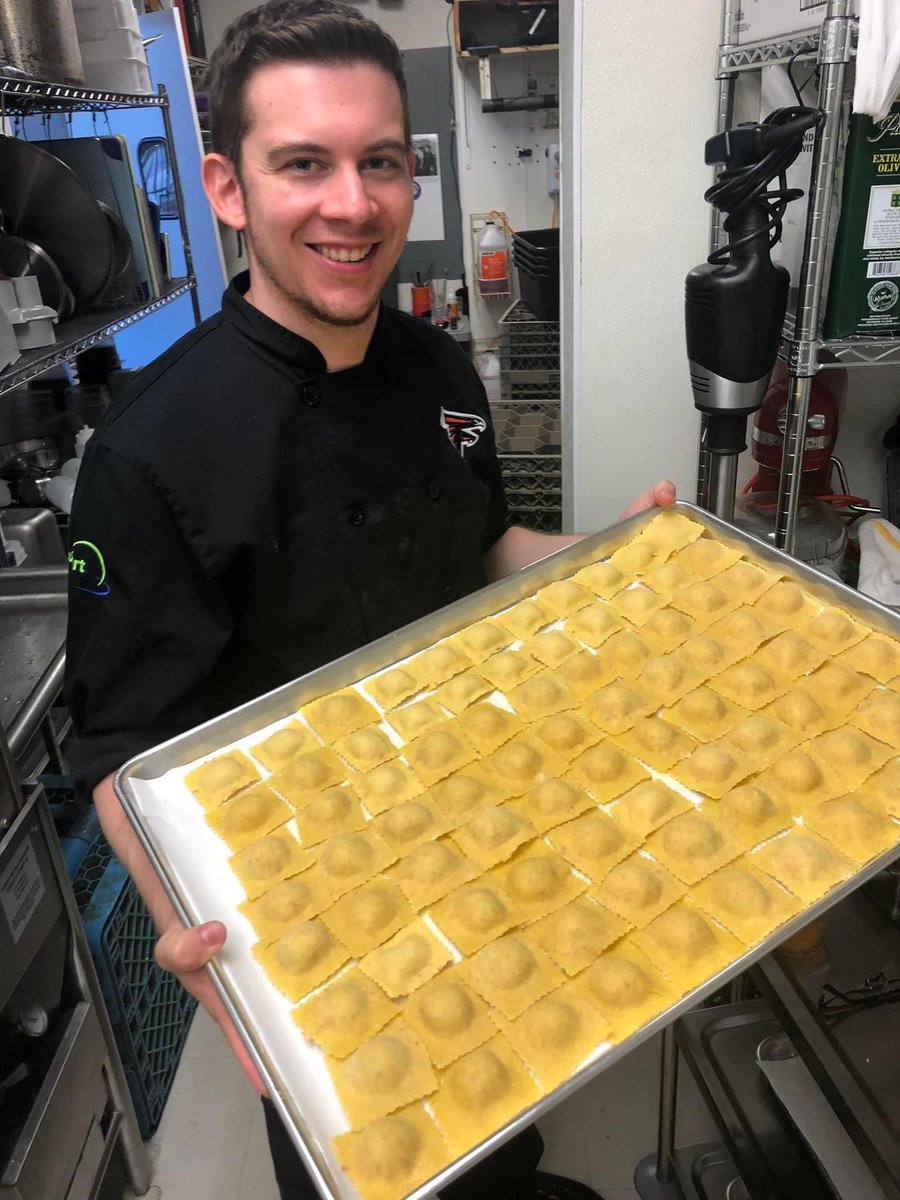 Mr. G just finished an amazing week of externing at new restaurant FioRito Ristorante to gain experience and improve the Culinary Program at Heights.

His focus this year is learning more about yeast bread and sourdough production and menu creation. #HeightsCulinary 👏🏻👏🏻👏🏻