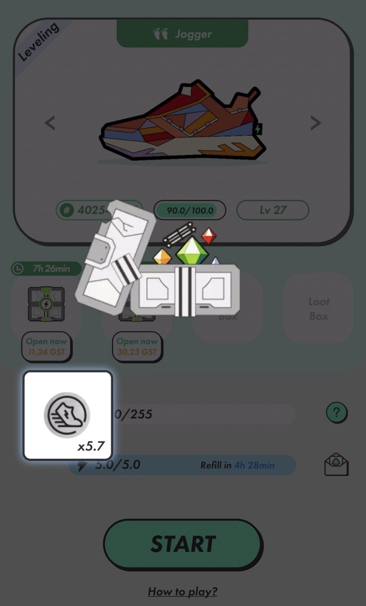 STEPii_22's tweet photo. MB Lv1とLv3の結果✨
Lv1は6.68gstで開けて5.7gstもらえたので0.98マイナス🤣
Boostしなきゃプラスだた𐤔
空よりは全然嬉しい〜〜🥹
初ミンスク📜ももらえた🫶🏽
これみなさんはどうしてる? → 📜
#STEPN https://t.co/ugMW1Ui5xG