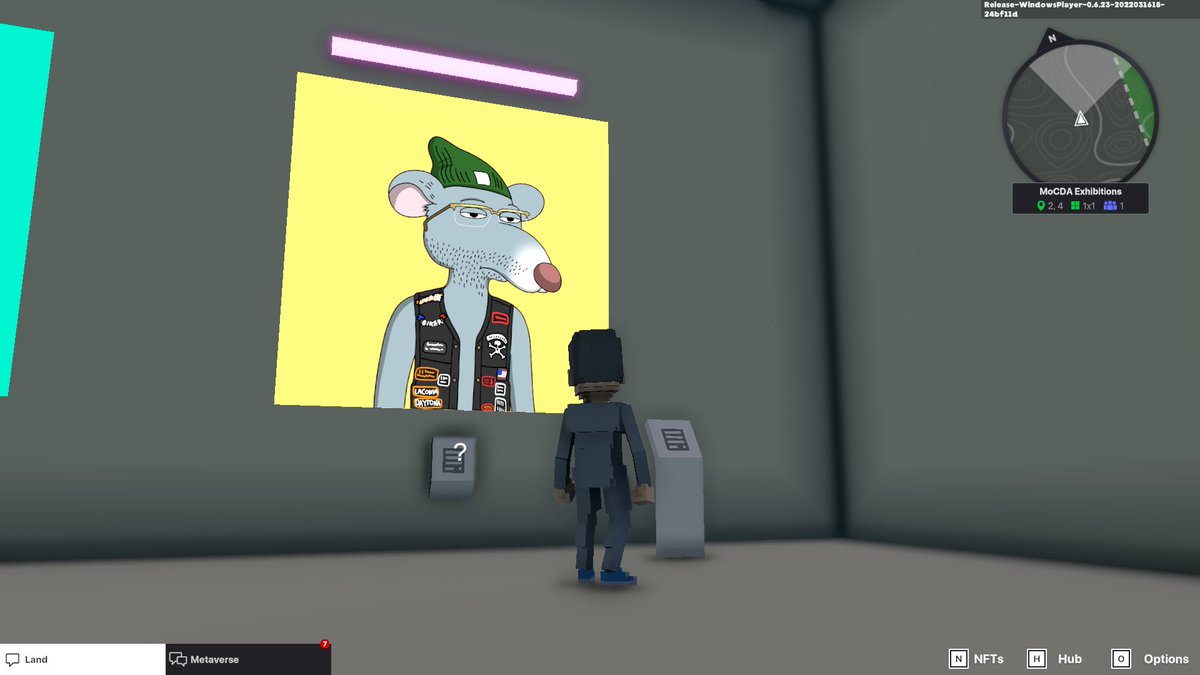 barb_jame's tweet photo. @TheSandboxGame @MOCDA_ I just participated in the #TheSandbox weekly contest for a chance to win 200 mSAND! Here is my favorite piece from the exhibition, check out my screenshot below!
👇 https://t.co/ABpAXnQCIB