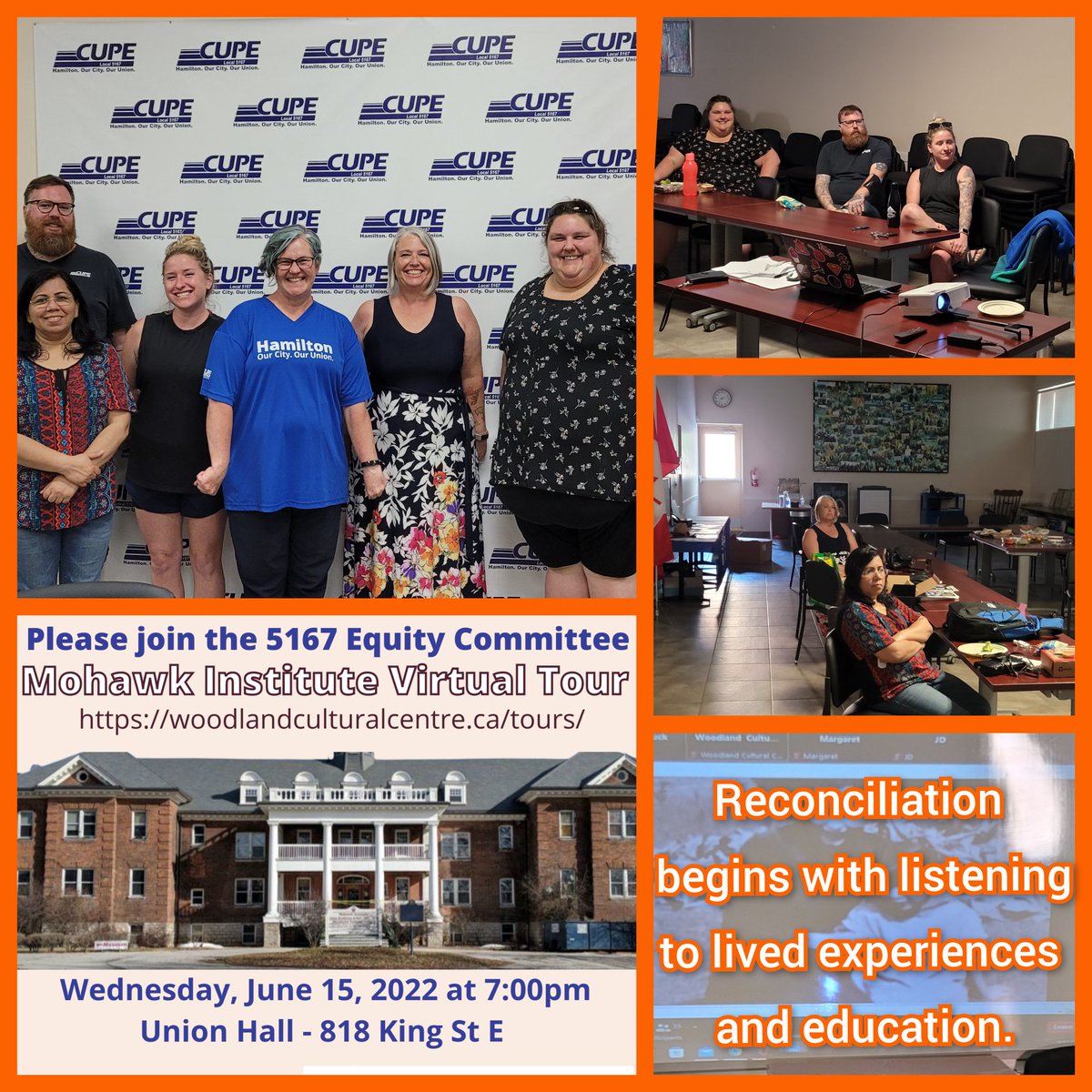 CUPELocal5167's tweet photo. Truth and reconciliation begins with listening and education, followed by actions to aid in healing and rebuilding indigenous communities and relationships. #EquityCommittee #humanrightsatrocities #truthandreconciliation https://t.co/JXKzhIg8qo