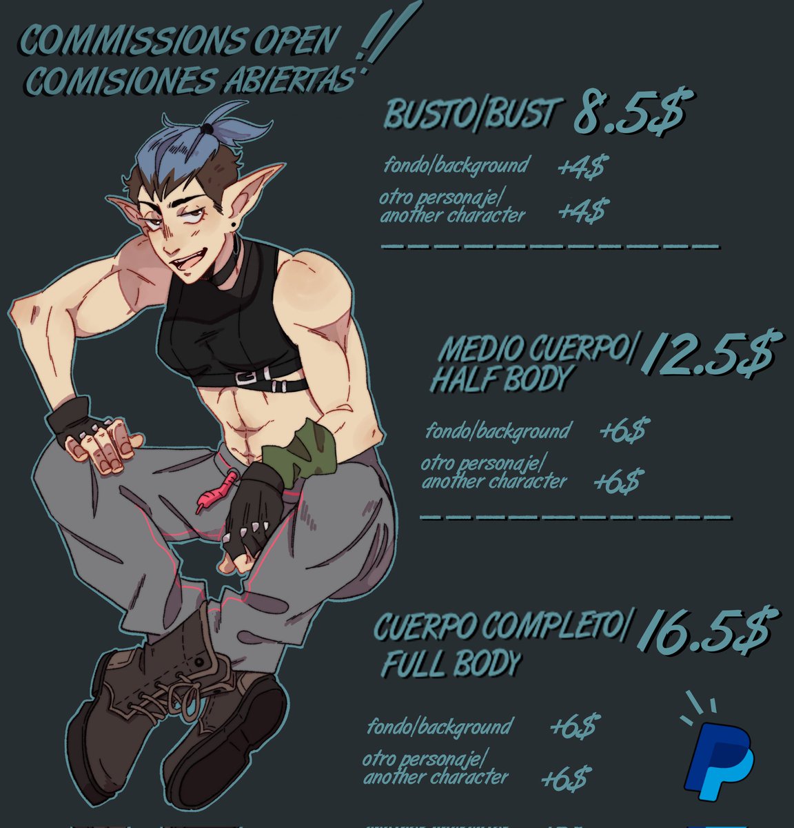 Kkekaart's tweet photo. ⚠️COMISIONES ABIERTAS/COMMISSIONS OPEN⚠️

Abro comisiones para intentar sobrevivir en Venezuela como pueda 🇻🇪

Pedidos al MD 📩✨
Me ayudarías si compartes 💞
Gracias!
PayPal:
yrysrussian@gmail.com 
#ComisionesAbiertas #commissionsopen #digitalart https://t.co/nB5C9d3aTx