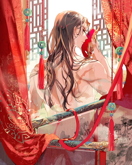 水都百景録の「狄青(てきせい)」を描かせて頂きました。顔に烙印があり滅多に仮面を外さない、お風呂好きのかっこいい将軍です。
中国で大人気のゲームが本日日本でもリリース。江南水都の美しい世界観を是非!
https://t.co/IFknnX3JOf
#水都百景録 #PR 