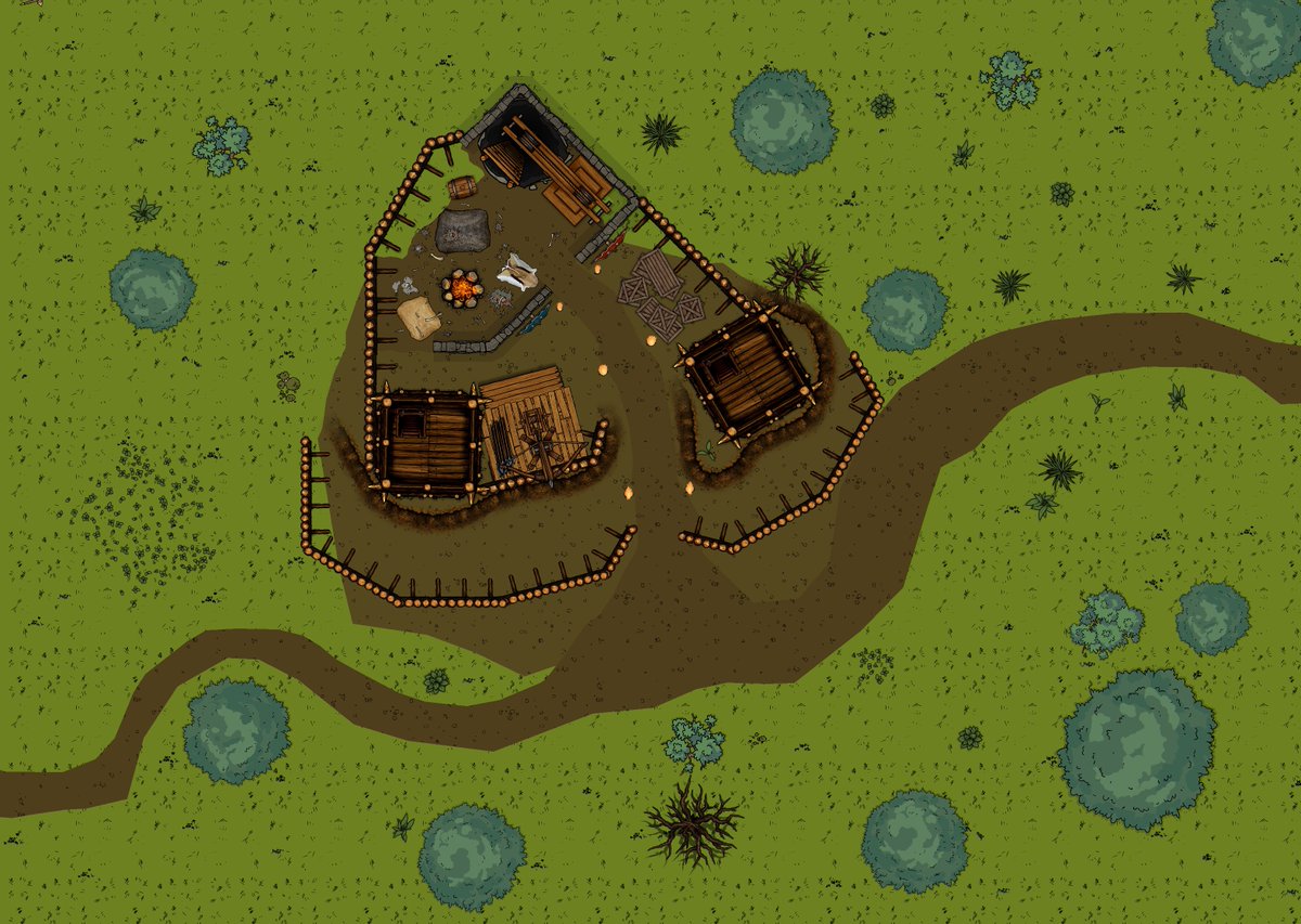 ZakiBlacksong's tweet photo. Just a fun little story. A war-arc was playing out in my one-shots and a party lead a force of the "Good guy" saradominists to destroy a war hungry bandos follower encampent (goblins, orks etc). Little did they know what was inside.
#Dnd #TTRPG #runescape #evildm https://t.co/Lm1LA8rkFG