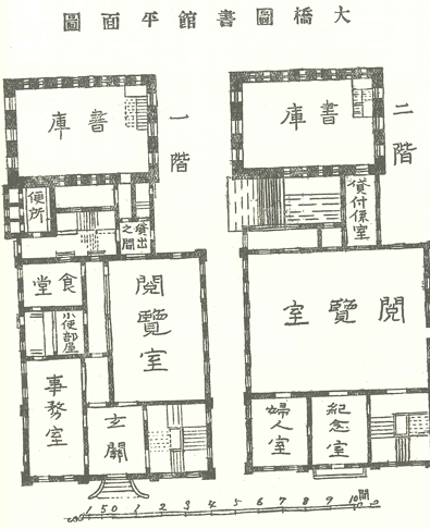 大橋図書館四十（よんじゅう）年史 復刻版/博文館新社/坪谷