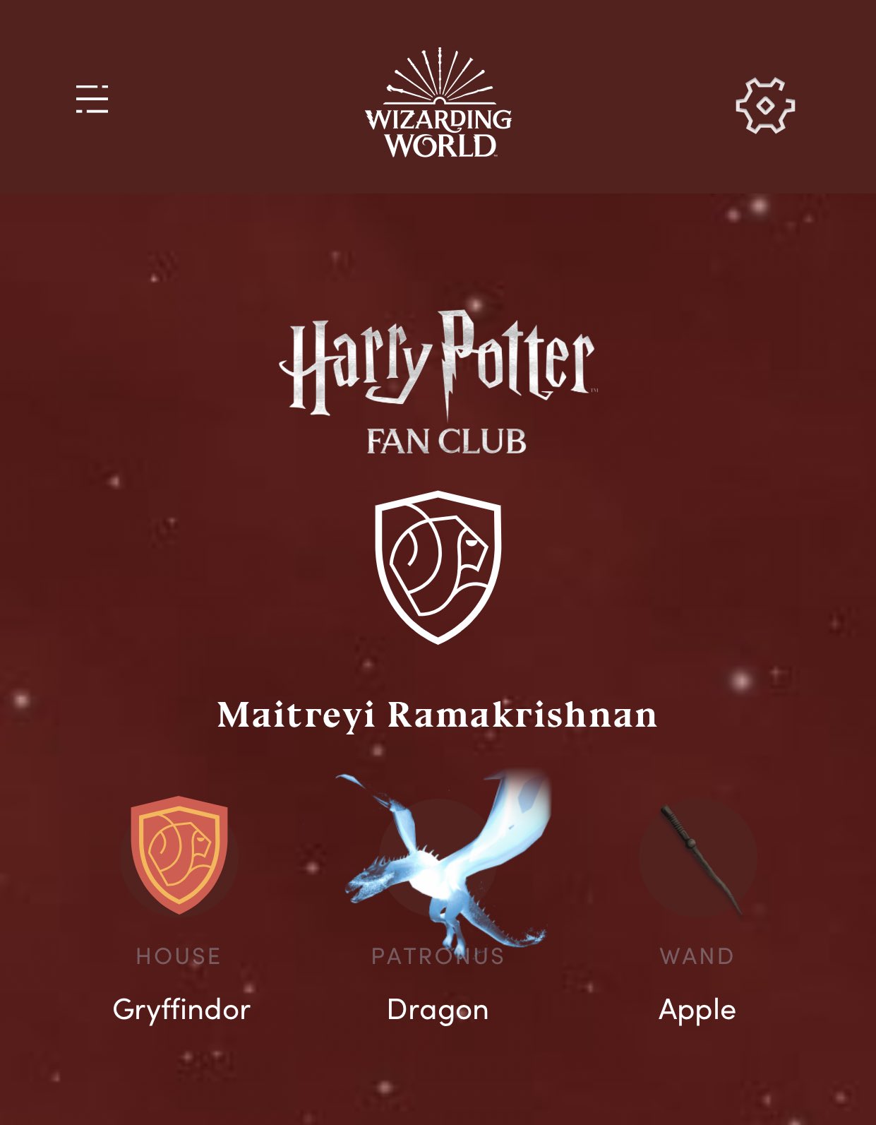 POTTERMORE QUIZ  Wand & Patronus 