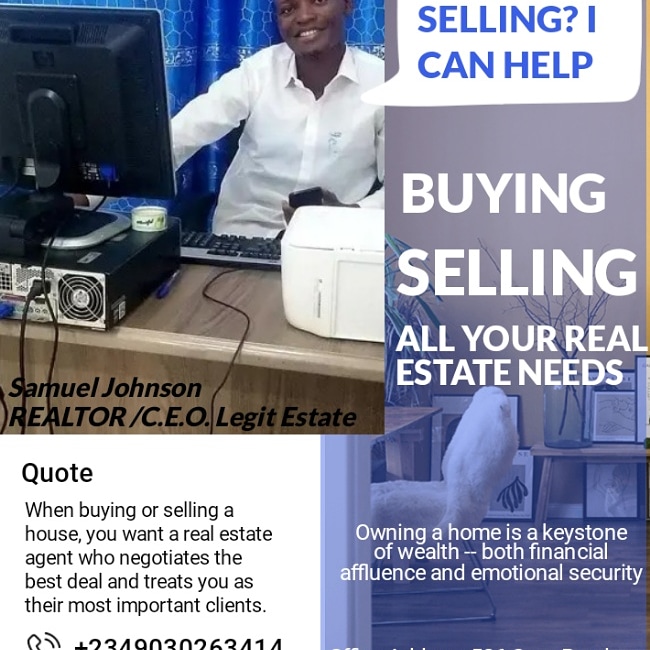 slowwise37's tweet photo. If you don't own a home, buy one. If you own a home, buy another one. If you own two homes buy a third. And lend your relatives the money to buy a home. Contact me today for your Real Estate needs only in AKWA Ibom state Uyo(09030263414)
GsEASY ACCESS PROPERTIES LTD https://t.co/4TPOSAnJF8