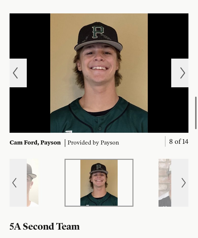 cam_ford9's tweet photo. Excited to have received 5A Second Team All-State Honors! @CoachBerg801 @RABAcademy @CoachKHaney1 @CoachEddieSmith @SLCCCoachG @Mesaccbaseball1 @chrispysix @MSUBeaversBASE https://t.co/43jvJFO0e2