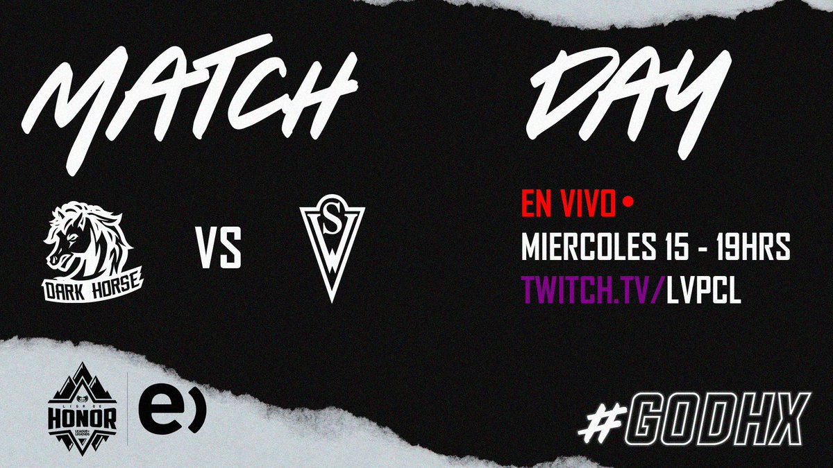 DarkHorseGG's tweet photo. ESTAMOS EN VIVO CONTRA LOS CATURROS ! ! 🔥
¿Quién Ganara?🐎
📅🏆LigadehonorEntel🏆
⌚ 19:00 CL
📺 https://t.co/sybBGrExmR | https://t.co/S80QyYPHGp
#GoDHX #LigaDeHonorEntel
LVP Liga de Videojuegos Profesional https://t.co/aoUdsgTN97