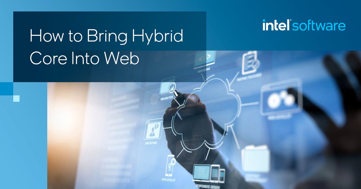 inteldevs's tweet photo. How many tabs do you have open right now? Learn how the #IntelWebPlatform team brought hybrid core technology to Chromium, enabling PCs powered by 12th gen #IntelCore processors to balance power and performance for increased battery life. https://t.co/4iPJgZz2CV https://t.co/Txd7SI5uOj