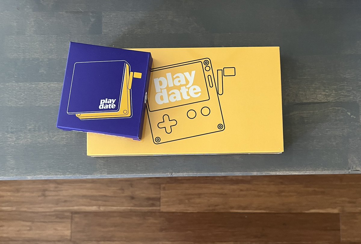 Everyday_Lemons's tweet photo. Time to finally replace that dev unit… 
#playdate https://t.co/82pqqrJM0P