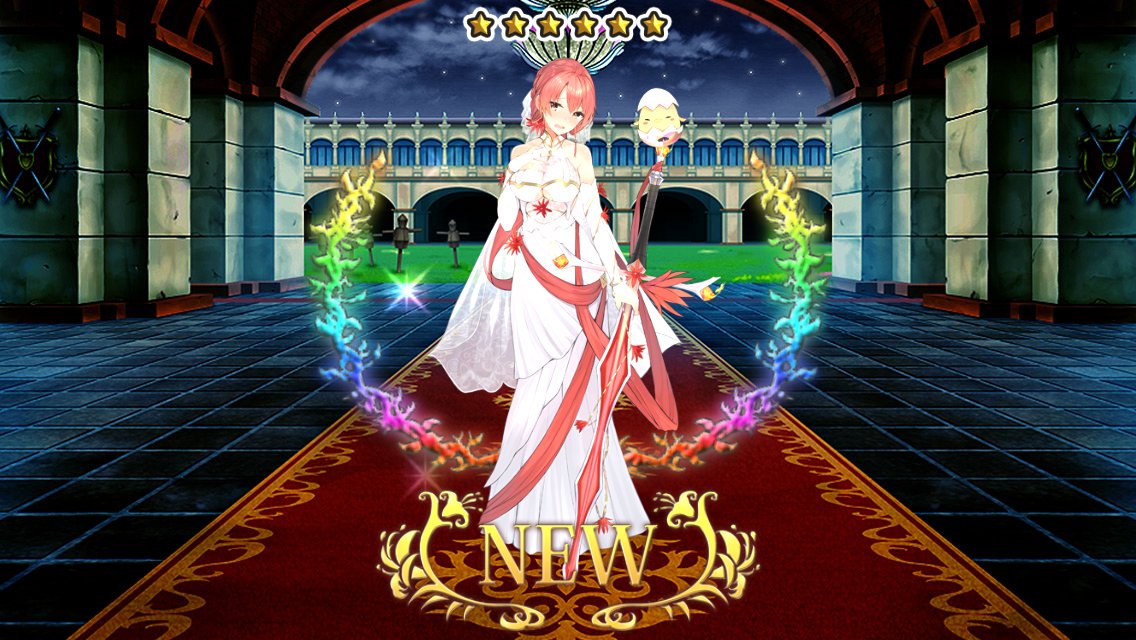 浩平 ディプラデニア団長 久しぶりにデイリーで来た ジューンブライドのホシクジャクお迎え 花騎士 フラワーナイト T Co Dhtiphelam Twitter