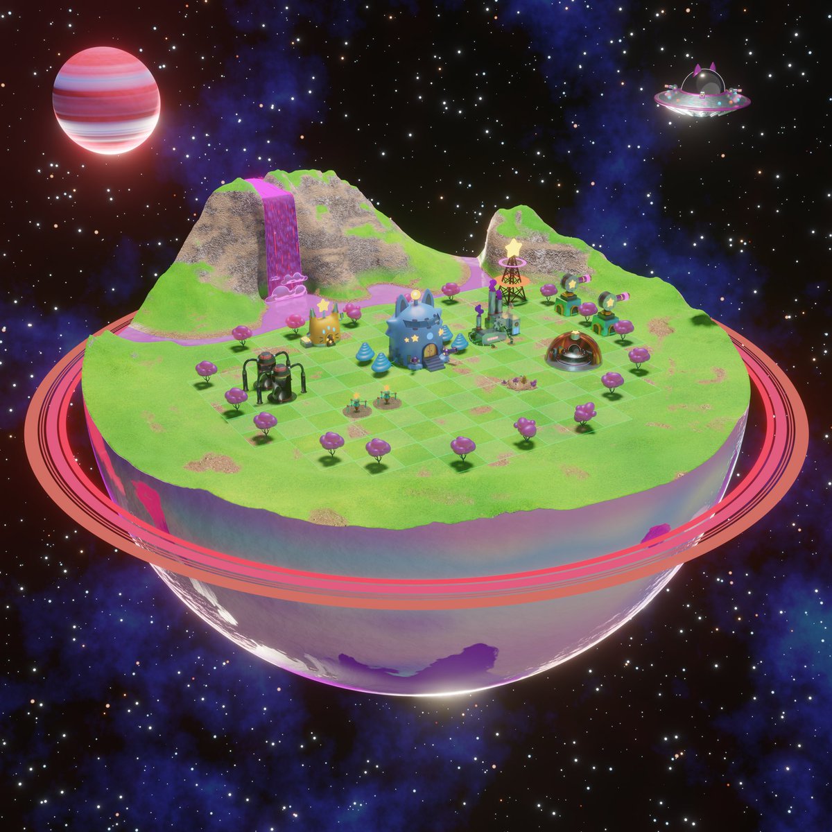 OhNoStormy's tweet photo. 👁For a project that minted Feb 24th @CosmicCats_ has some impressive stats.

~ 8888 Cats, Only 460 Listed, No staking
~ Developing a game similar to Clash of Clans @Cosmicverse_ 
~ Planets that update in real time on chain
~ Mutations + NO burning
~ NFT World 10+ Hour Gameplay👁 https://t.co/cRPBUWdj6S